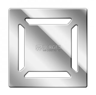 Душевой трап Berges Platz Norma 091059 15см хром глянец